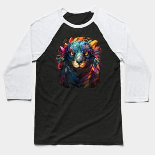 Snake Rainbow Baseball T-Shirt